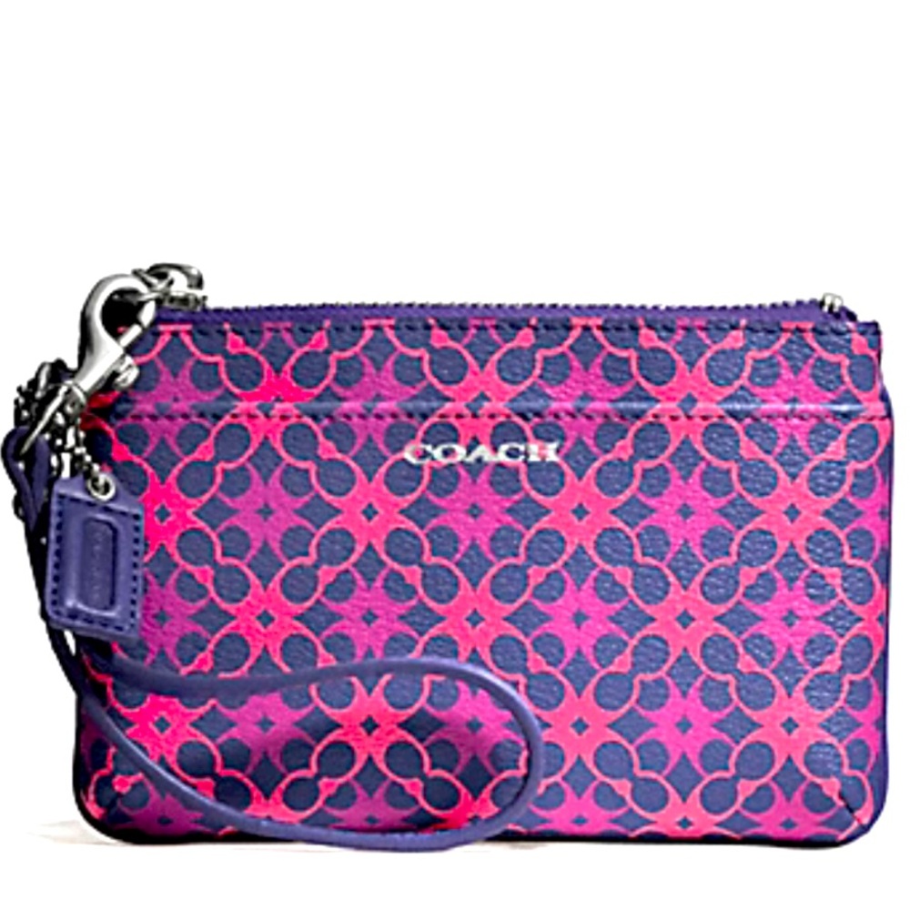 Coach Waverly Signature Wristlet